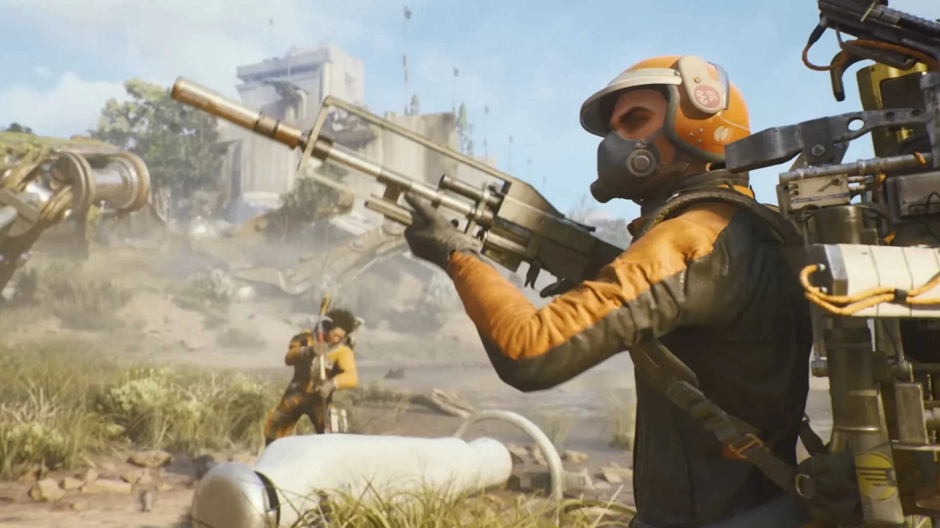 Arc Raiders squad walking in landscape