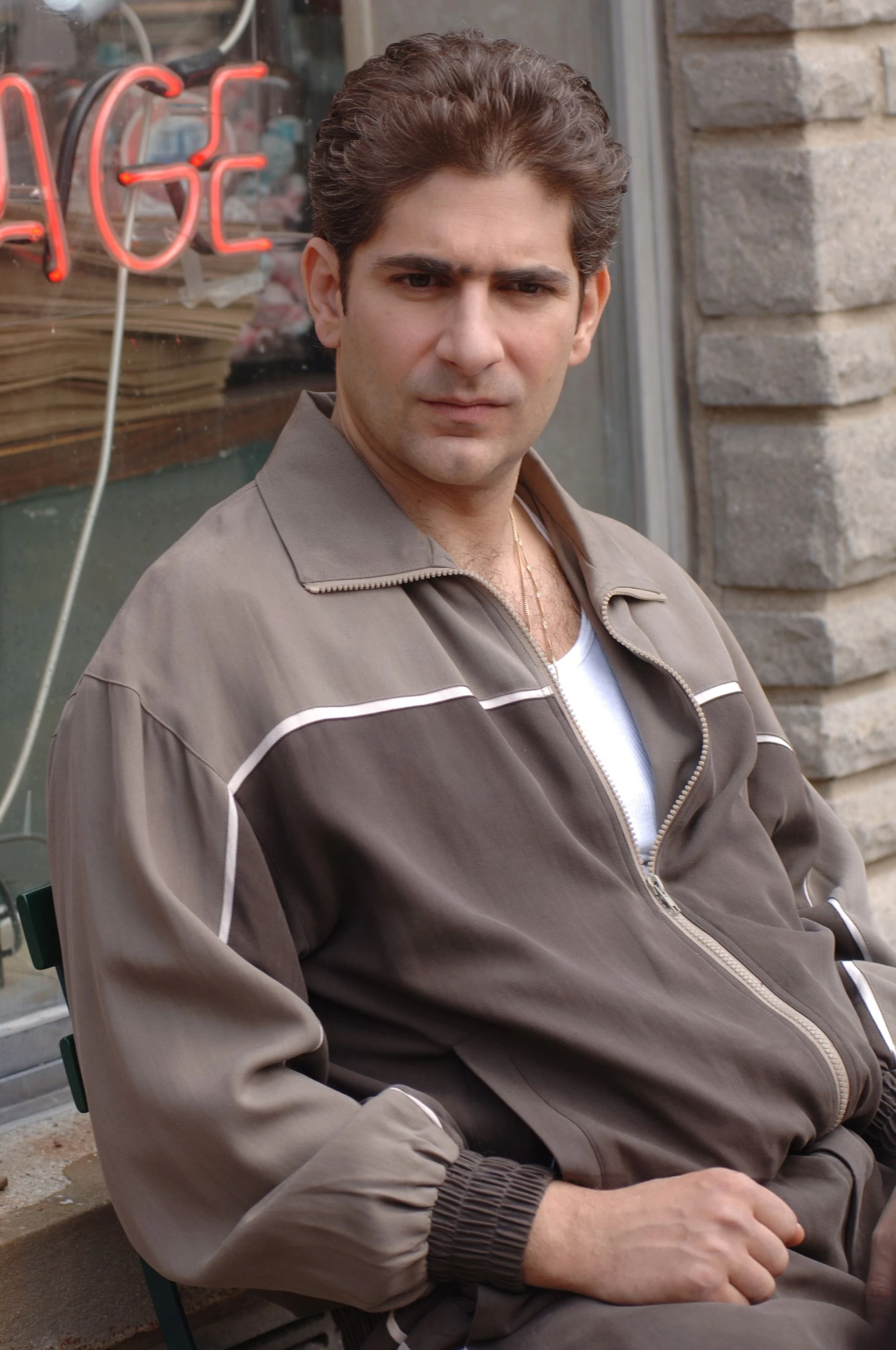 Christopher Moltisanti (Michael Imperioli) em cena de The Sopranos