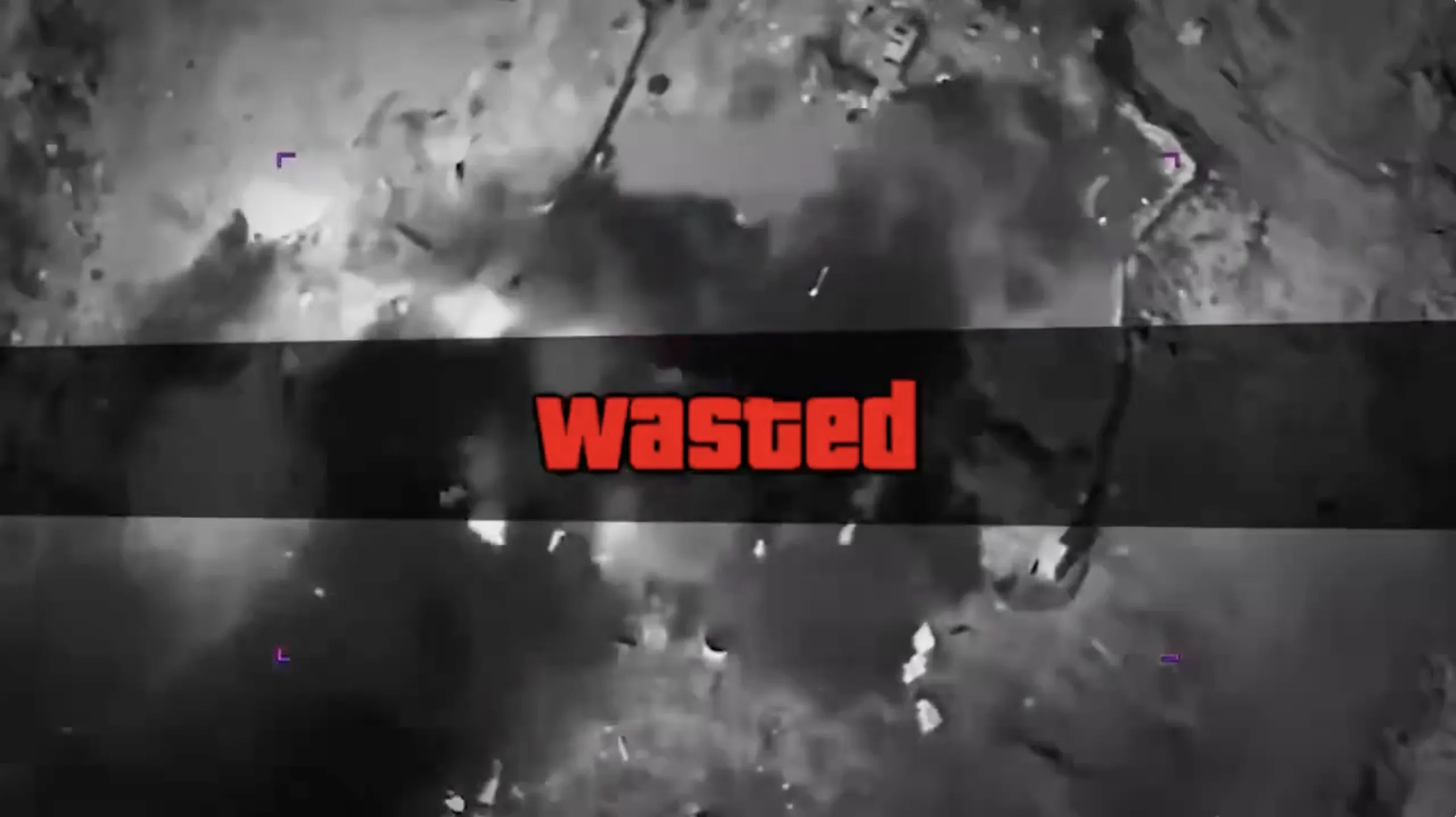 Screenshot do post da Casa Branca no X mostrando montagem com clipes de jogos e bombardeios reais no Irã