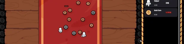 Gamblers Table gameplay loop with coins