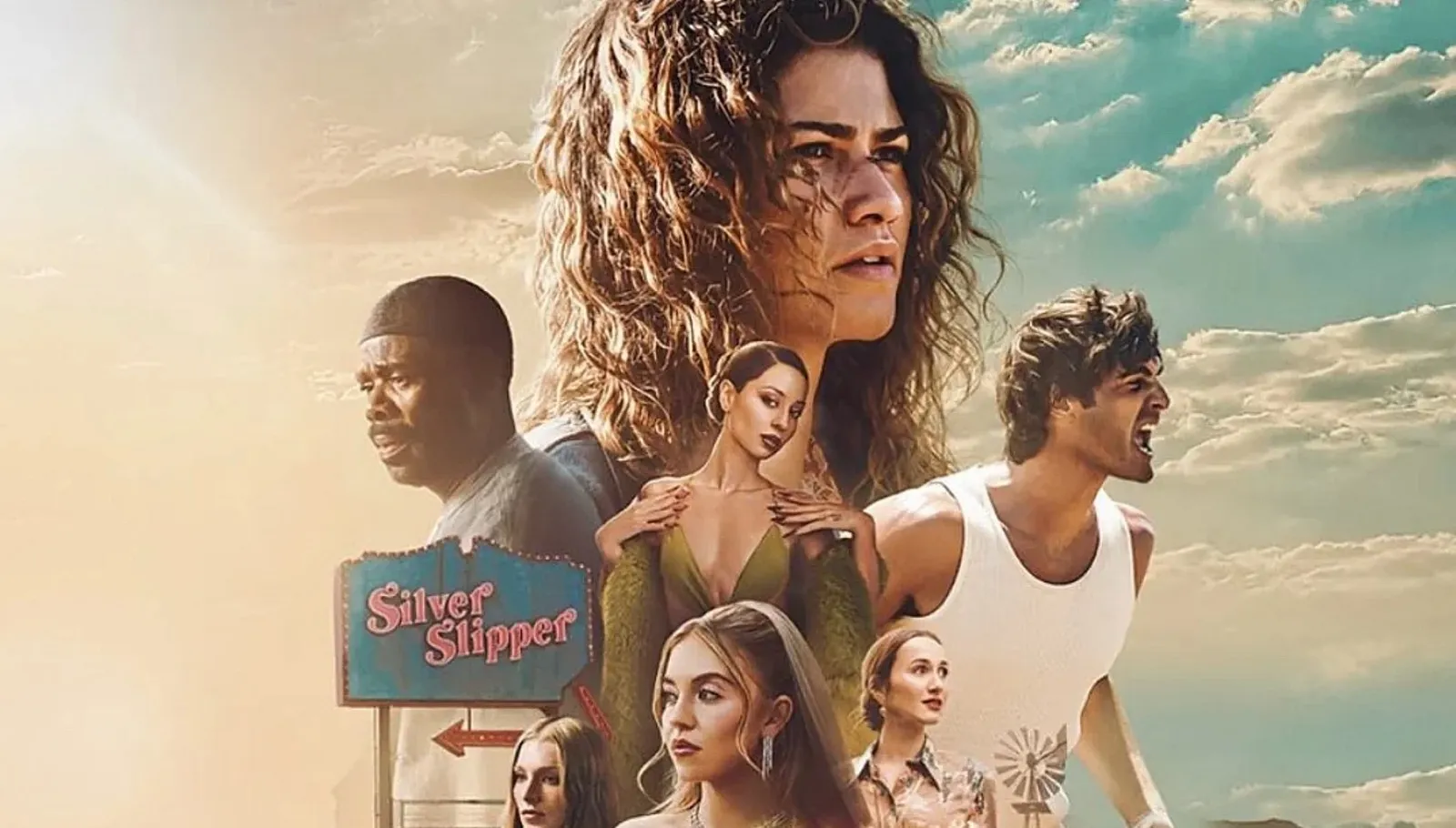 Poster oficial de Euphoria temporada 3 com Zendaya