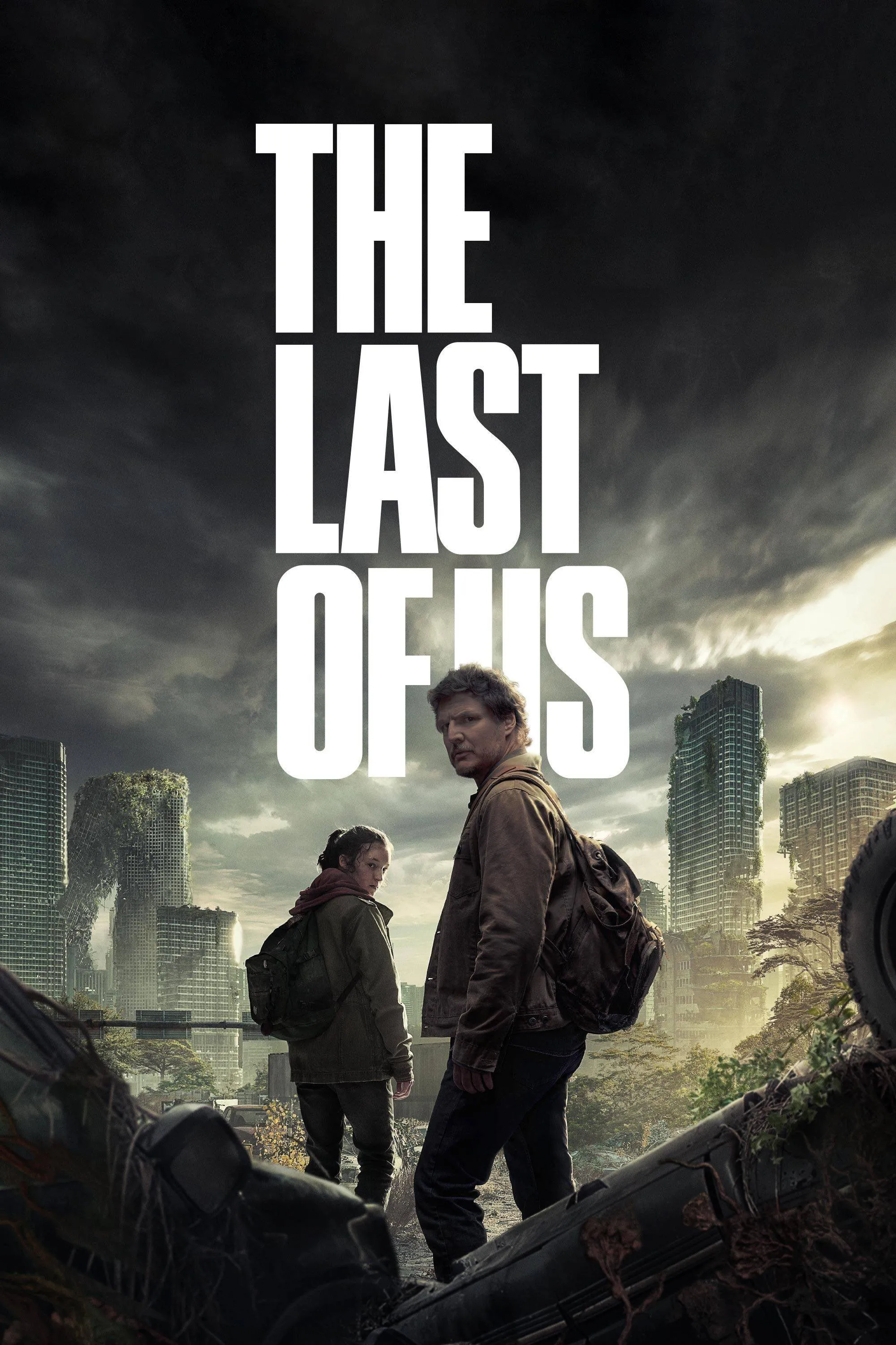 Pôster promocional da série The Last of Us da HBO