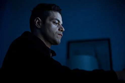Elliot Alderson hacking scene in Mr. Robot