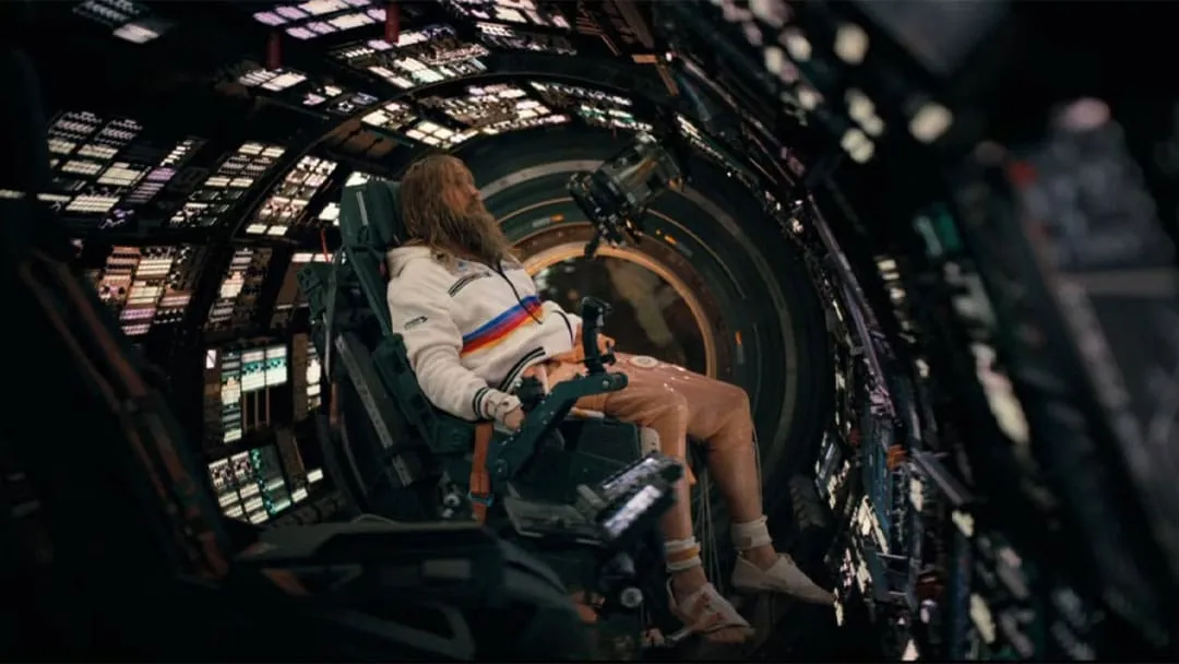 Ryan Gosling em cena de Devoradores de Estrelas (Project Hail Mary)