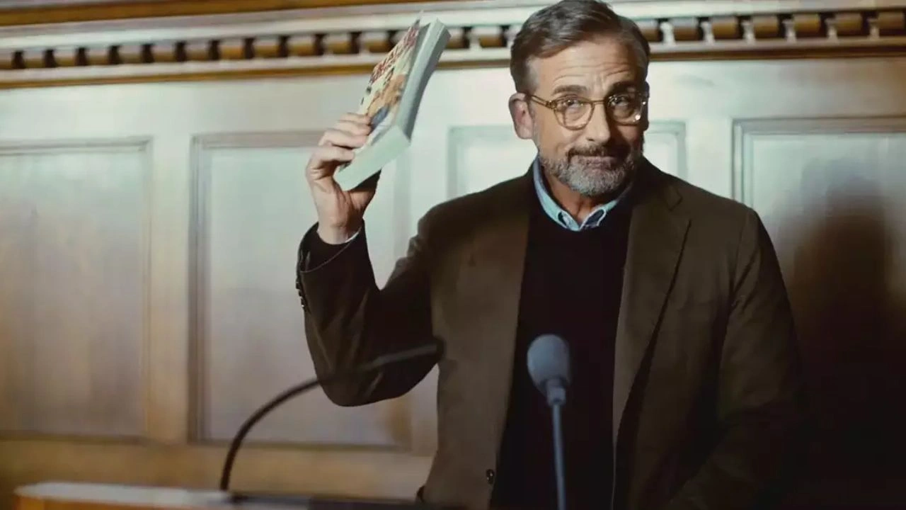 Steve Carell em cena de Rooster, nova série da HBO