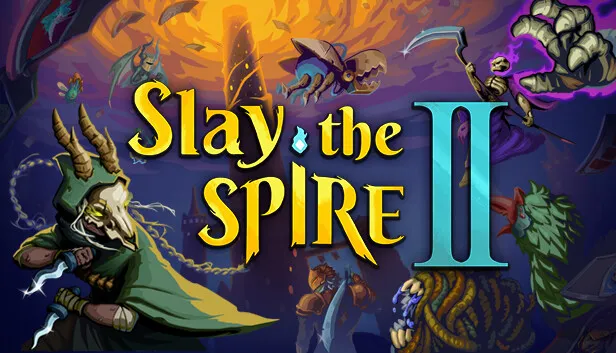 Capa de Slay the Spire 2 com arte dos personagens do jogo