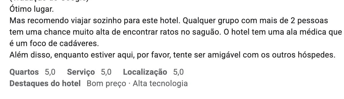 Review do Google Maps - roleplay completo