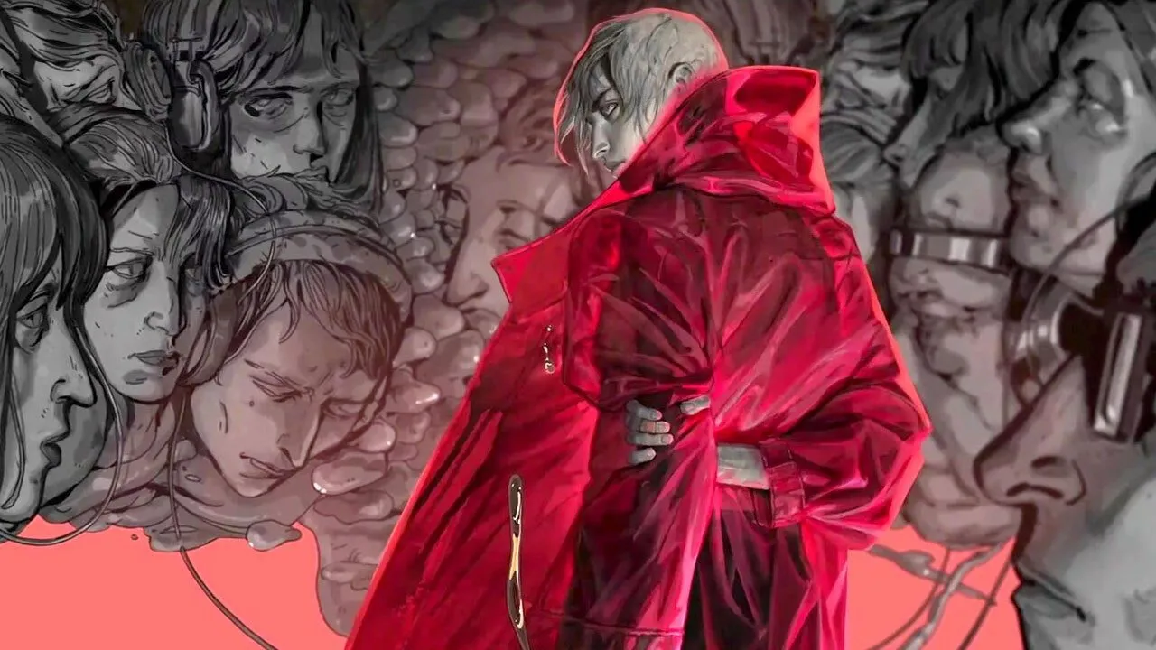 Hershel Wilk, protagonista de Zero Parades, na cidade de Portofiro